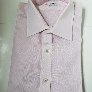 Turnbull & Asser Pale Pink Cotton Voile Dress Shirt 14.5"